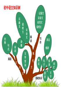 初中语文知识树