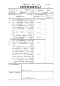 4.1.10.4.21钢筋连接检验批质量验收记录