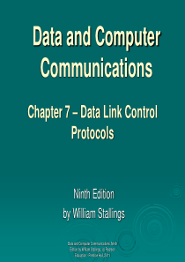 计算机网络7-DataLinkControl