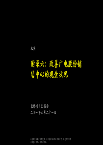 麦肯锡咨询实案-上海广电02_Appendix6_改善销售中心现金状况