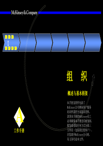 麦肯锡组织咨询手册-ppt45页