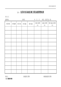 支表1-11