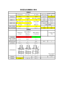 结构常用计算表