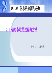 信息获取的方法.ppt