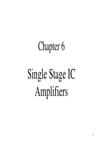 chapter6-singlestageICamplifier