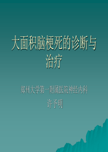 许予明__大面积脑梗死的诊断与治疗