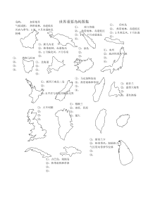 岛屿半岛海峡海洋解析