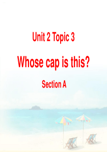 《Whose-cap-is-this》Section-A-PPT(完美版)