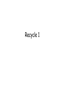 小学英语五年级上册(人教版PEP)recycle1课件