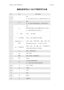 最新标准常用电工与电子学图形符号全