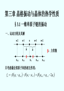 (完整版)研究生固体物理第三章晶格振动与晶体的热学性质(上)