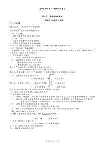 高中生物必修二一轮知识点复习