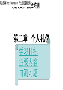 现代交际礼仪培训第二章个人礼仪ppt57