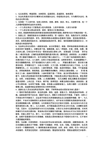 现代礼仪_清华大学出版社部分课后习题答案