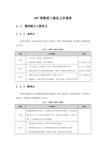 五、107项素质三级定义词典库