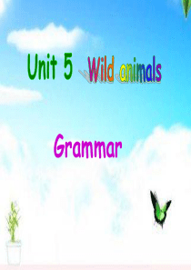 牛津译林版英语八年级上册课件：Unit5Grammar