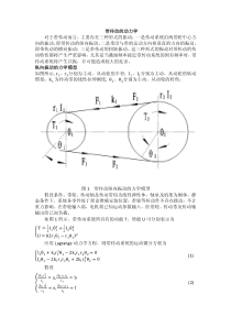 带传动理论--带传动的动力学分析--机械振动