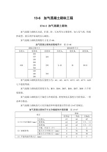 13-6 加气混凝土砌块工程