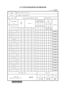 400桩土方开挖后桩基础复核及桩质量检查