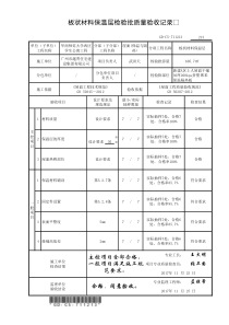 7.1.1.213、板状材料保温层检验批质量验收记录