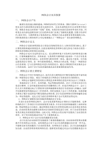 网络会计及其核算