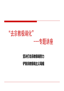 去极端化学习材料[PPT课件]