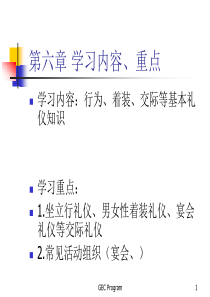 第六章秘书公关与礼仪