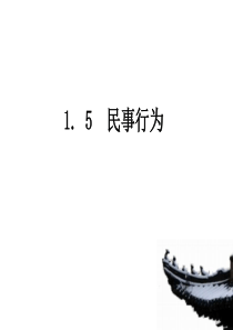 15-民事行为-优质课件