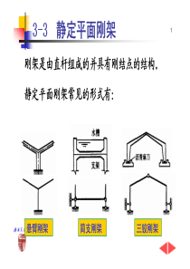 西南交通大学考研结构力学最新课件静定平面刚架