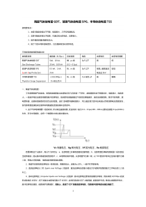 三种类型的放电管性能比较