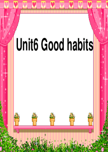 Unit-6-Good-Habits