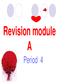 2013年新外研版七年级英语上册Revision-module-A---Period---4