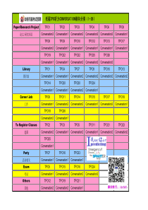 TPO听力Conversation分类总结(01-26)