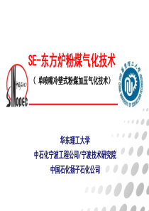 SE-东方炉粉煤气化技术