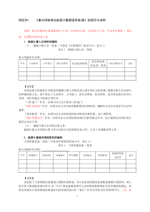 《重点用能单位能源计量管理用表图》填写与说明