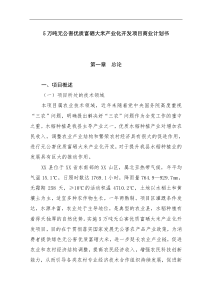 5万吨无公害优质富硒大米产业化开发项目商业计划书(DOC 60页)