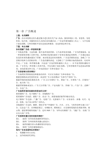 广告学原理知识点汇总