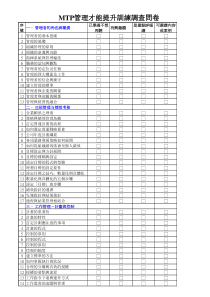 MTP-问卷调查表