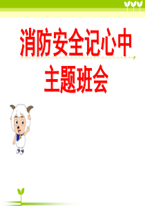 《消防安全记心中》主题班会pp课件