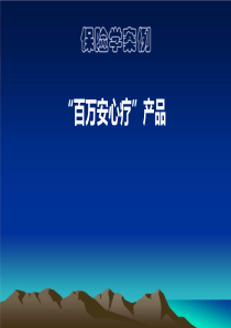 中国人寿财产险百万安心疗产品介绍20页