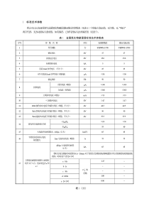 1标准技术参数