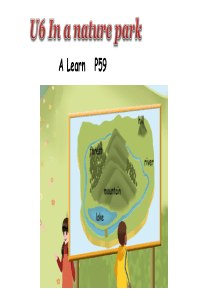 人教PEP版五年级上册英语Unit-6-In-a-nature-parkA-Lets-learn课件