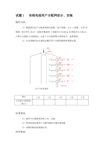 智能楼宇题库(实操)