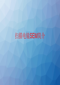 sem扫描电镜--ppt课件