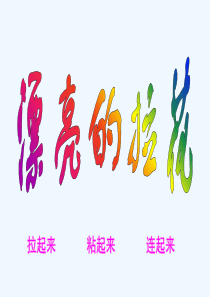 漂亮的拉花》课件1