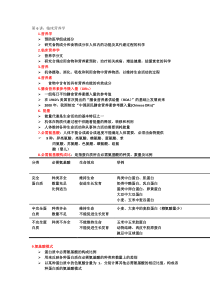 营养学重点总结