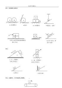 (完整版)高一物理受力分析专题大全训练