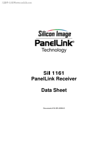 SiI1161CTU中文资料