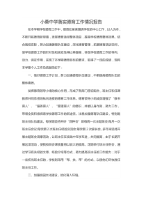 小桑中学落实德育工作情况报告