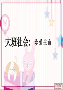 大班社会珍爱生命